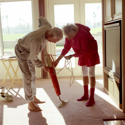 Fall Inspiration: Larry Sultan's Parents in Sweatsuits