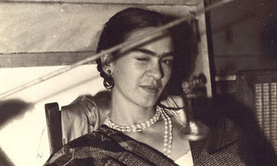 Frida Kahlo Working