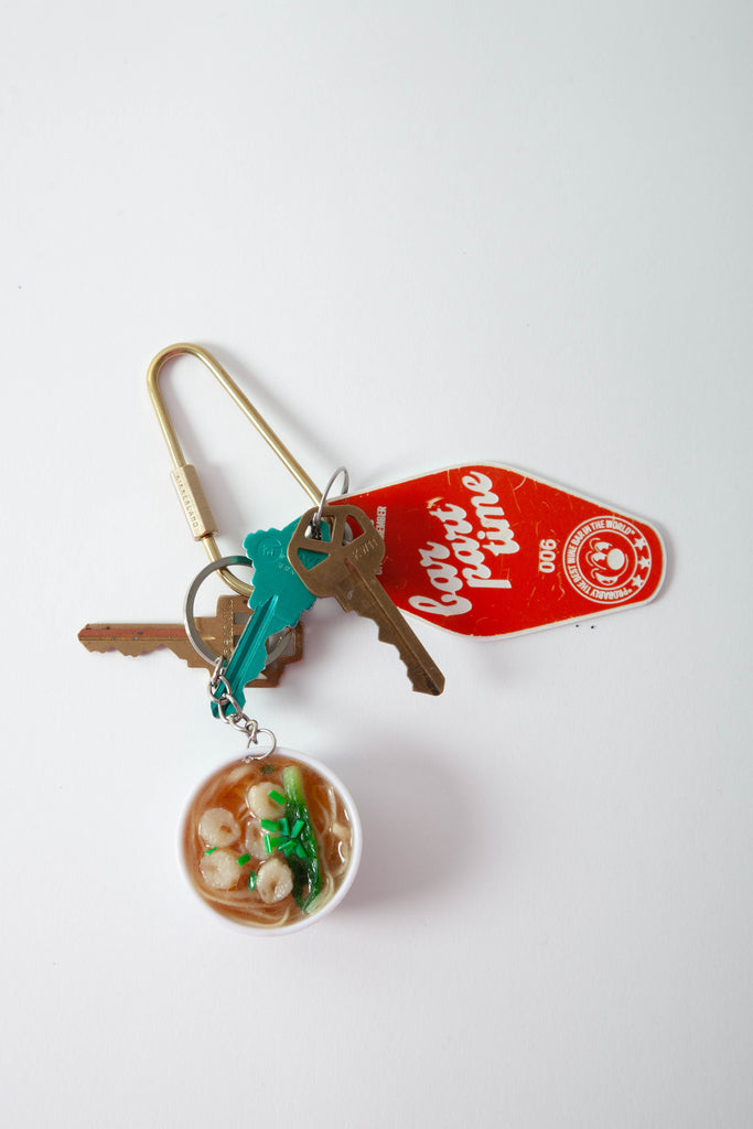 Brass Keyrings – Gravel Gold