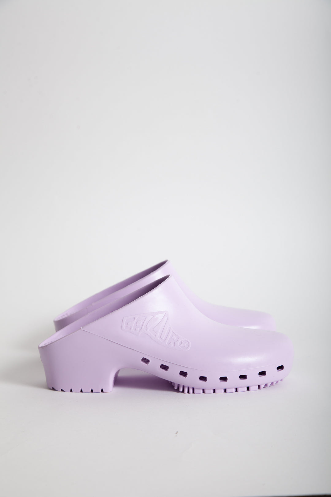 Calzuro Classic Clog Without Holes Lavender – Gravel Gold