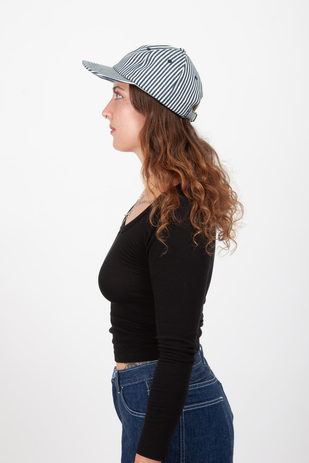 Sastre Cap - Conductor Stripe – Gravel & Gold