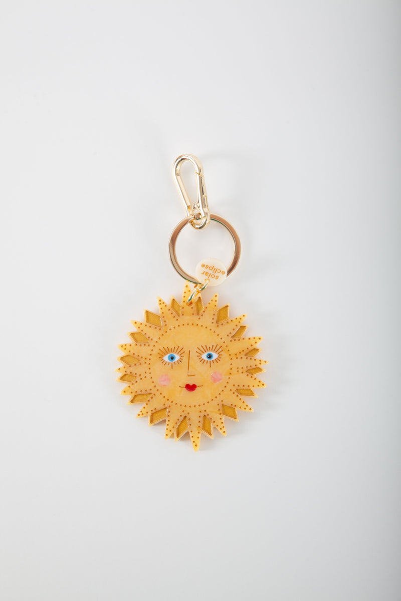 Celestial Sun - Keychain – Gravel & Gold