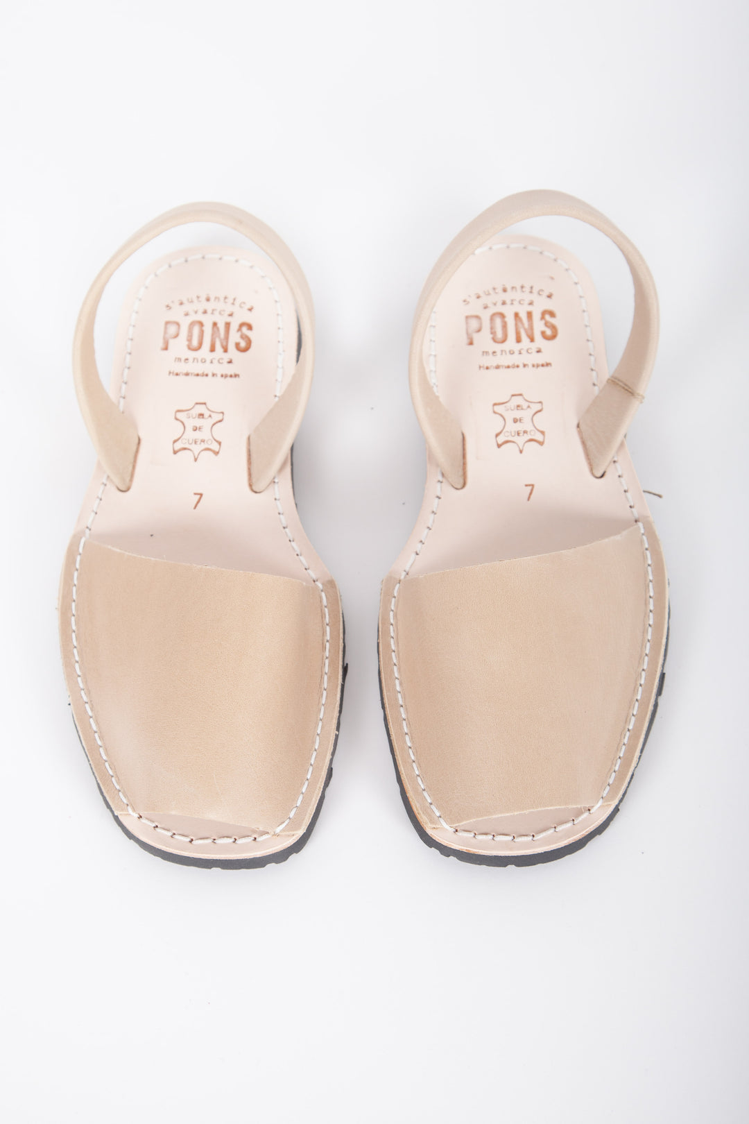 Pons Avarcas Sandal - Sand – Gravel & Gold display picture 1