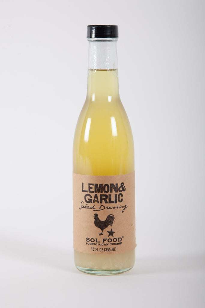 Lemon & Garlic Salad Dressing – Gravel & Gold